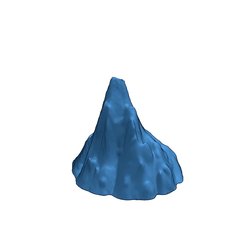 3D модель Скала-укрытие для аэратора аквариума - фото 3