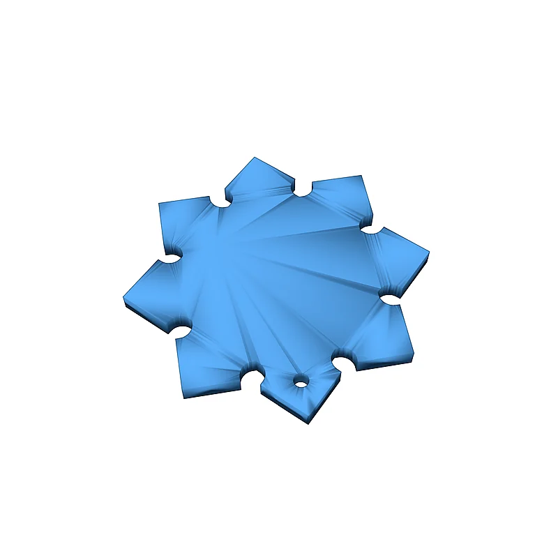 Серьги - 3D модель для печати