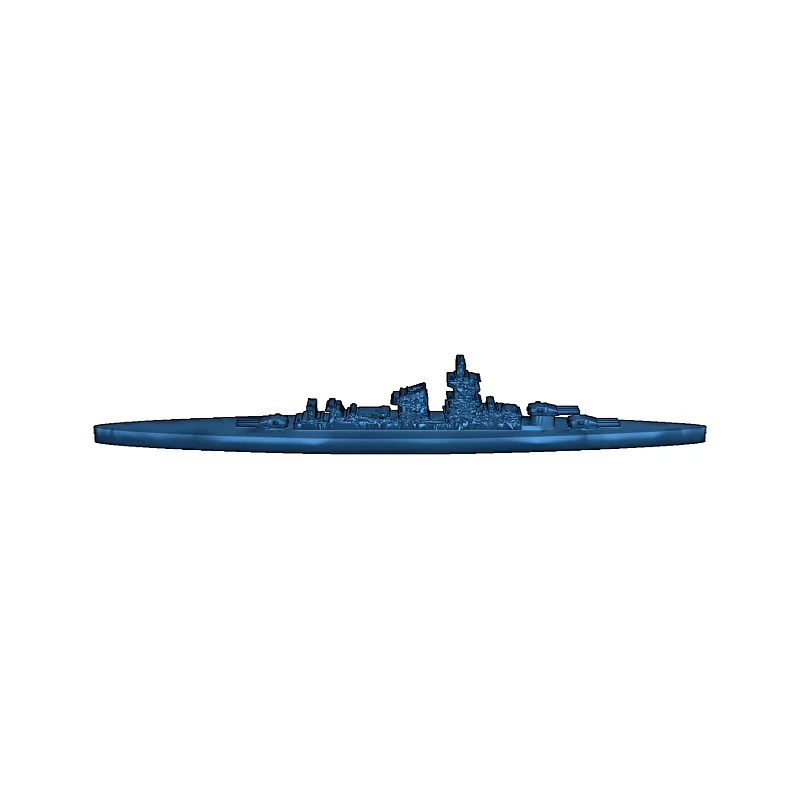 3D модель World War II Battleship Models, 1/2400 Scale - фото 46