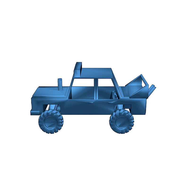 3D модель Модель автомобіля Симпсонів - фото 4