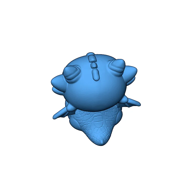 3D модель Милий брелок з дракончиком - фото 10