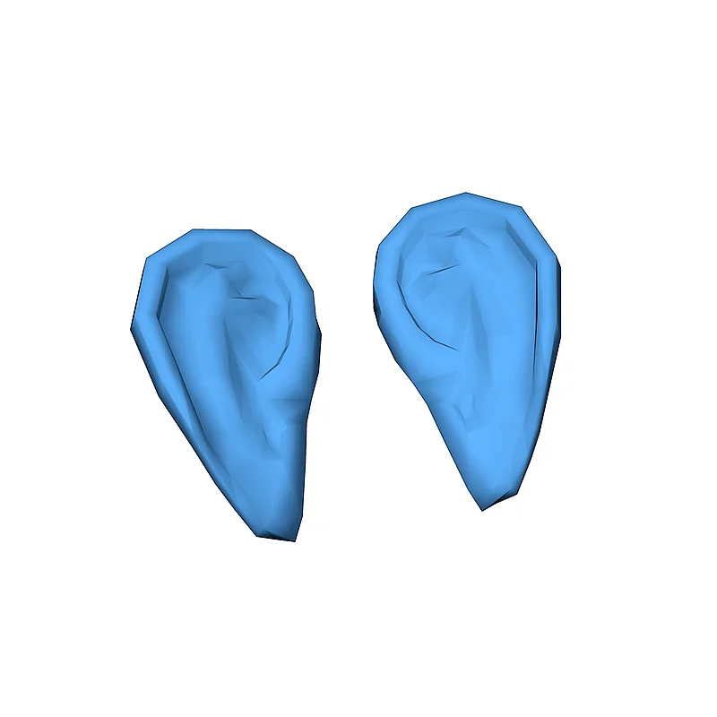 3D Модель Головы Asaro для Печати