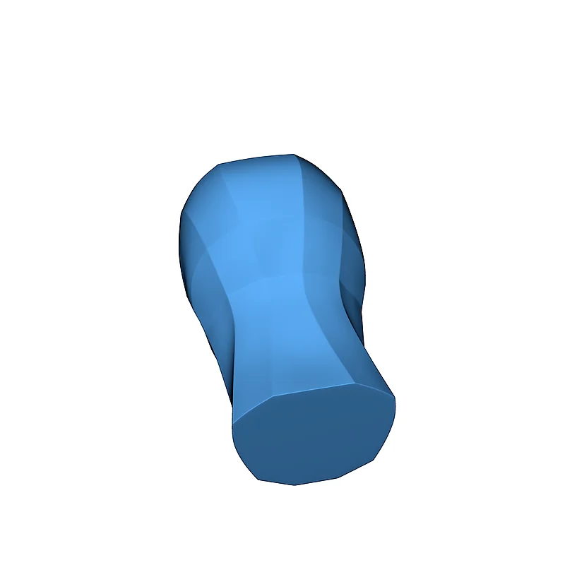 3D Модель Головы Asaro для Печати