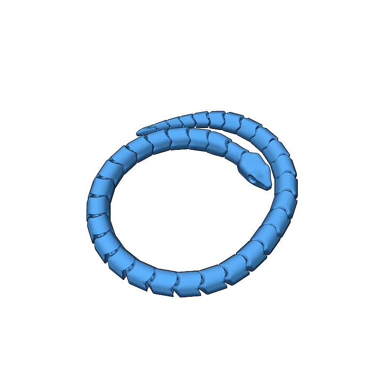 Гибкая модель змеи Натрий для фиджетов (50 см+)