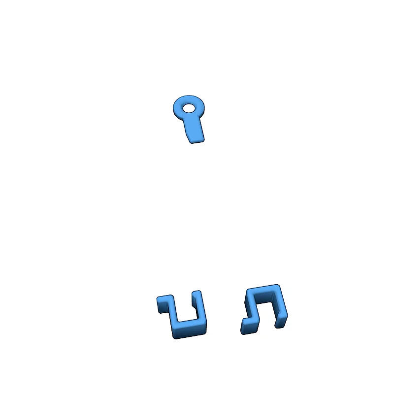 3D модель Snapmaker U1 Touchscreen Tilting Stand ±40° - фото 19