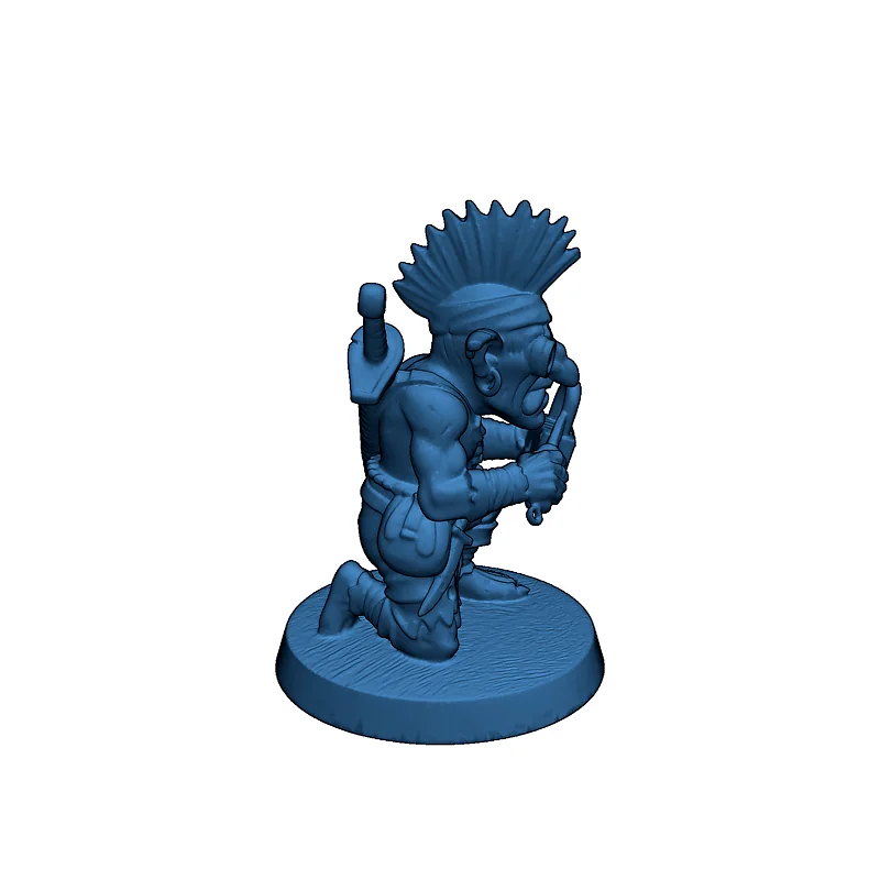 Миниатюра Goblin Rogue для DND