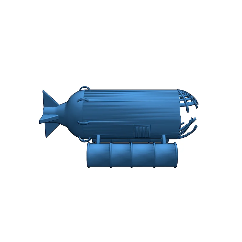 3D модель Модель підводного човна SM-13 з фільму «Залізні легені» - фото 6