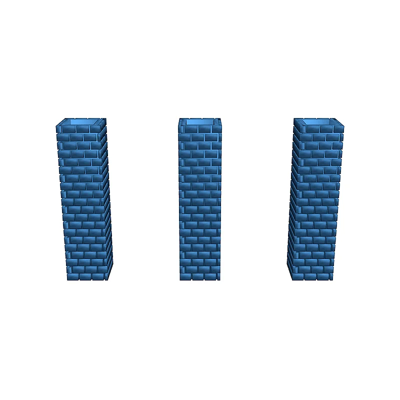 3D модель Модель будинків компанії в масштабі HO - фото 47