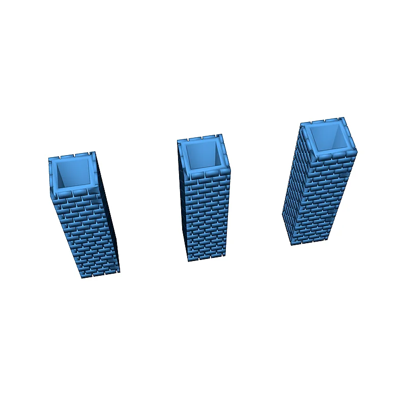 3D модель Модель будинків компанії в масштабі HO - фото 46