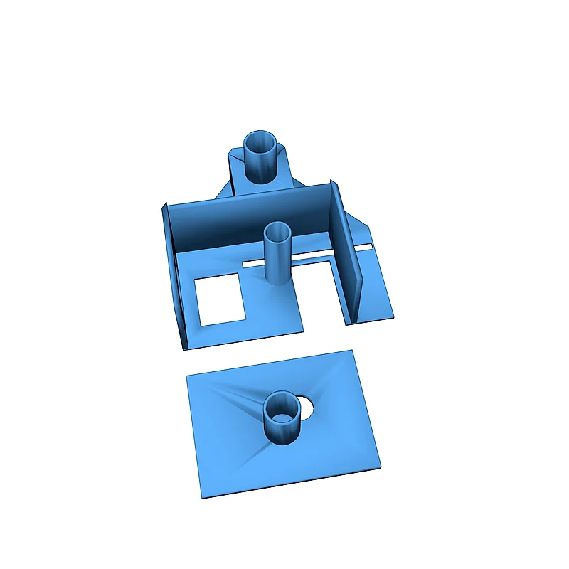 3D модель Модель будинків компанії в масштабі HO - фото 32