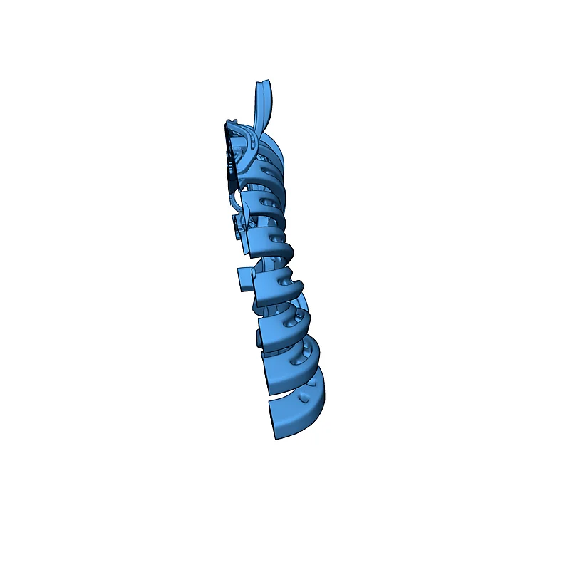 Скульптура головы лошади из подков