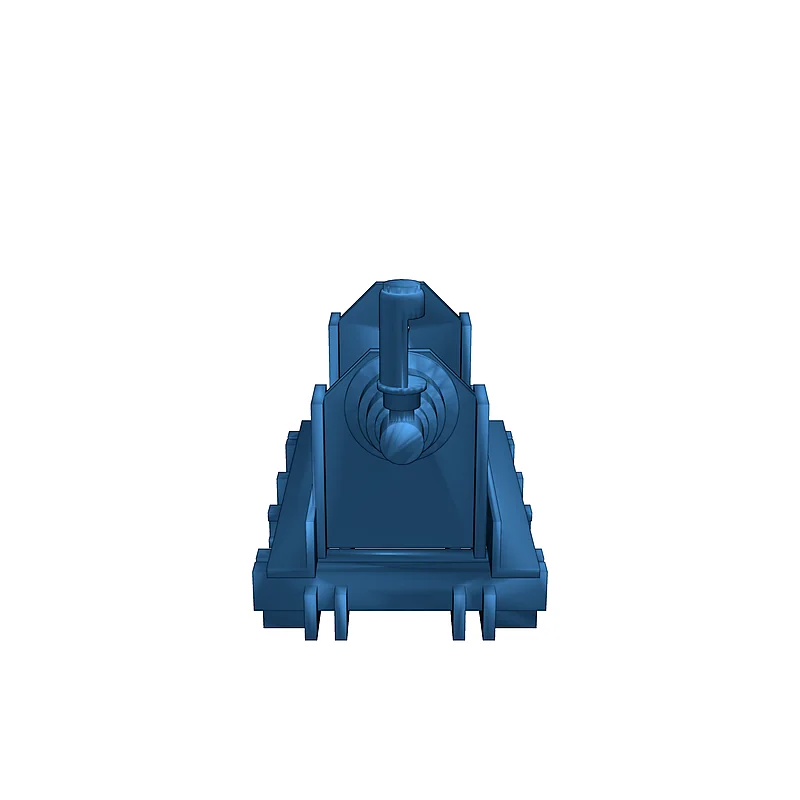 3D модель Электрическая лебедка и роликовый упор (HO масштаб) - фото 8