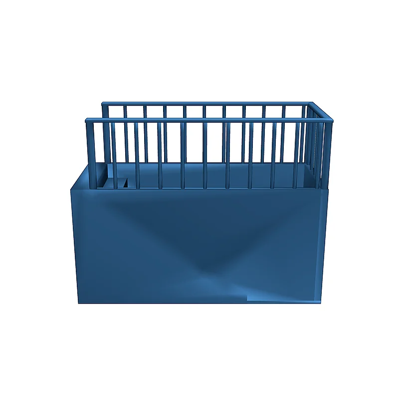 Платформа H0 с крышей и лестницей