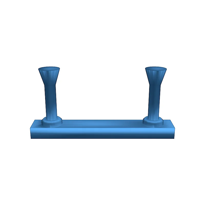 3D модель Трековый бампер H0 - фото 8