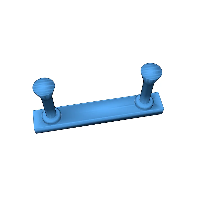 3D модель Трековый бампер H0 - фото 7