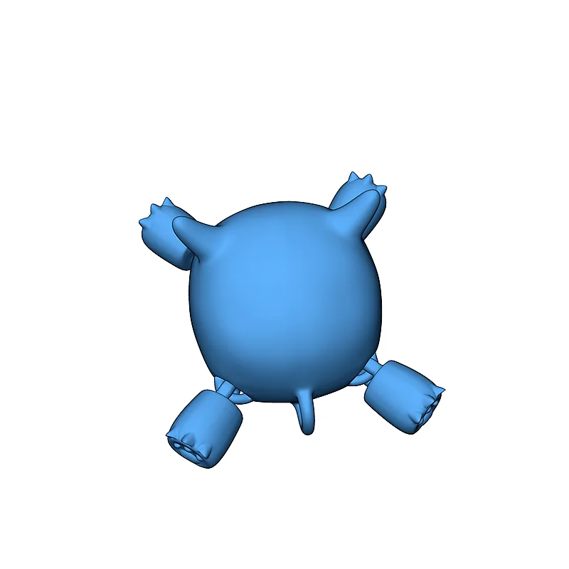 3D модель Ключниця з артикулированим Бібі (Токоямі Тowa – Hololive) - фото 6