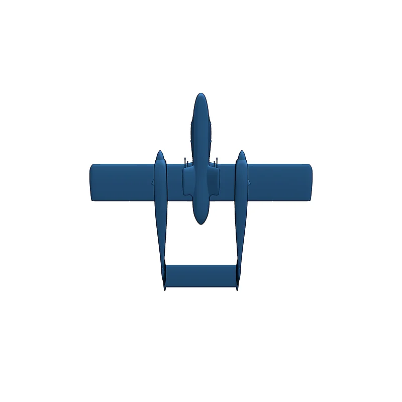 Модель OV-10 Bronco в масштабе 1:128