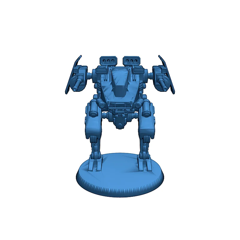 3D модель Модель: Анти-бронированный мех 1/48 - фото 6