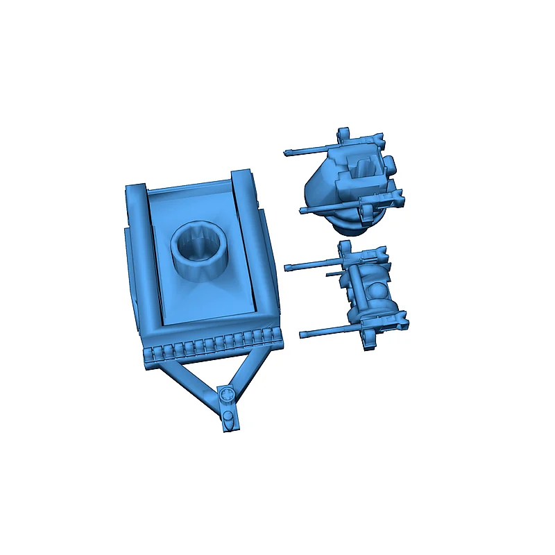 3D модель Модель M-16 Максим - Турельна установка - фото 3