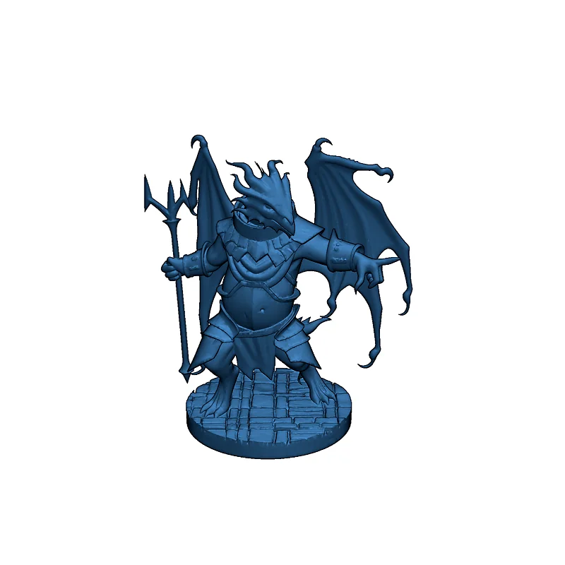 3D модель 3D-модель Bozak Draconian - фото 5