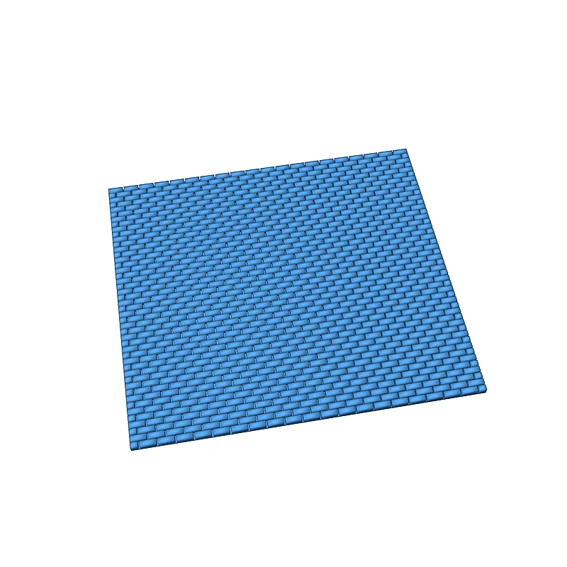 Модульные кирпичные секции 1:87 HO масштаб