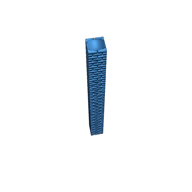 Модульные кирпичные секции 1:87 HO масштаб