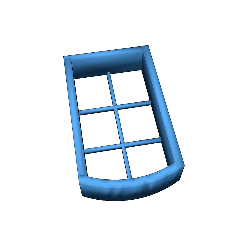 Модульные кирпичные секции 1:87 HO масштаб