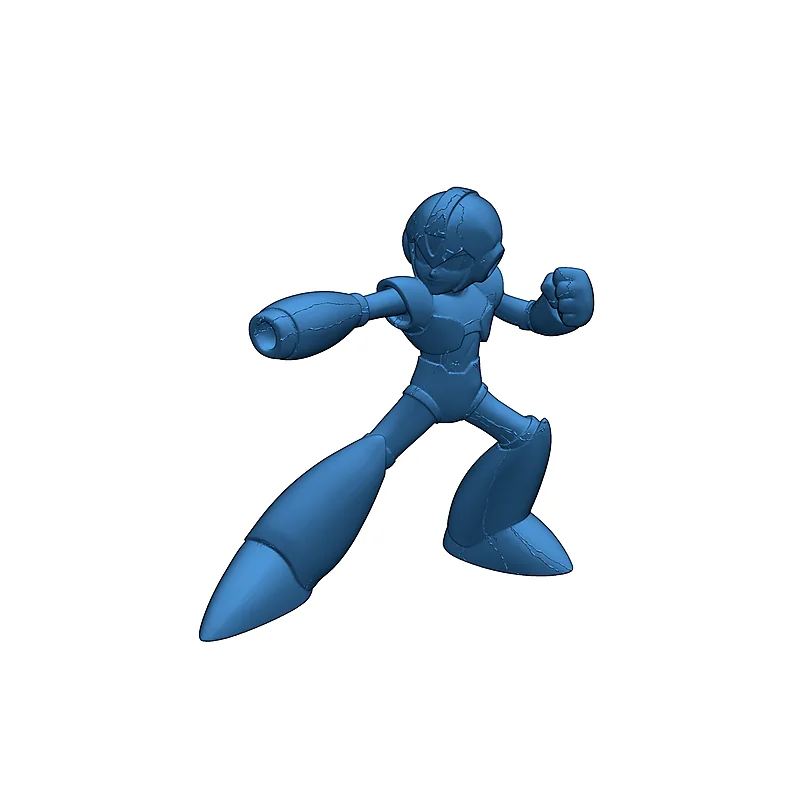 3D модель 3D-модель Mega Man X для печати - фото 3