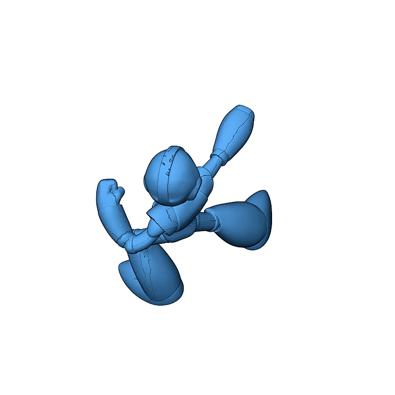 3D модель 3D-модель Mega Man X для печати - фото 2