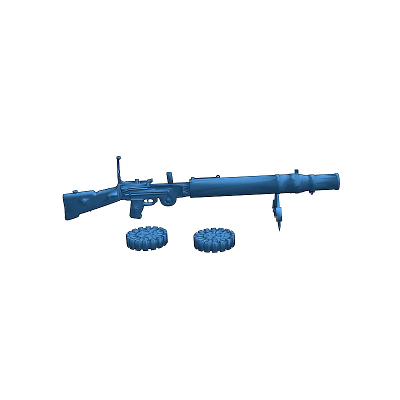 Модель пулемета Льюиса из Первой мировой войны