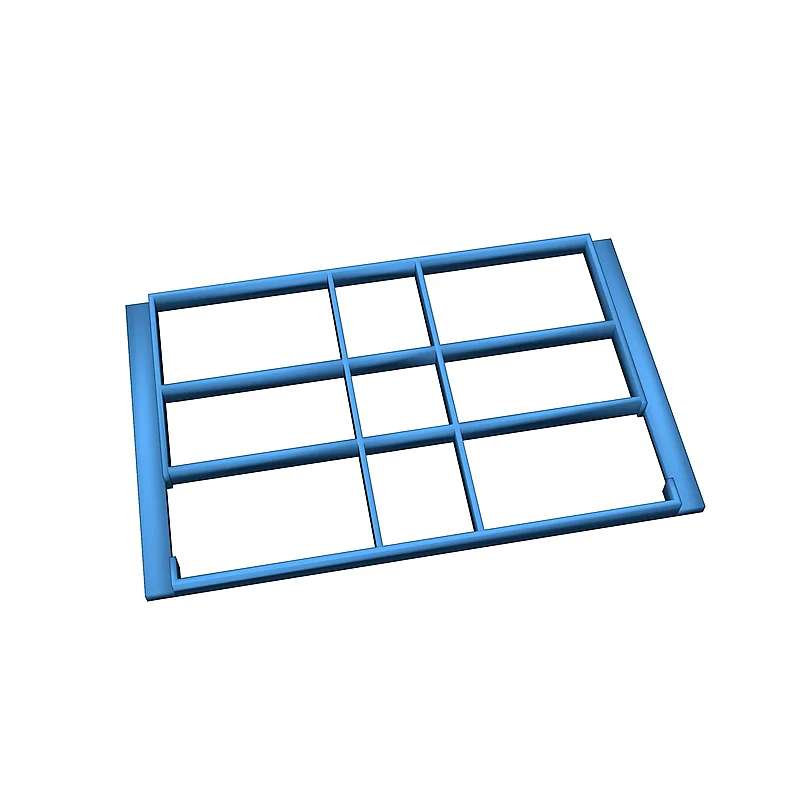 Модель крупного кирпичного здания в масштабе HO