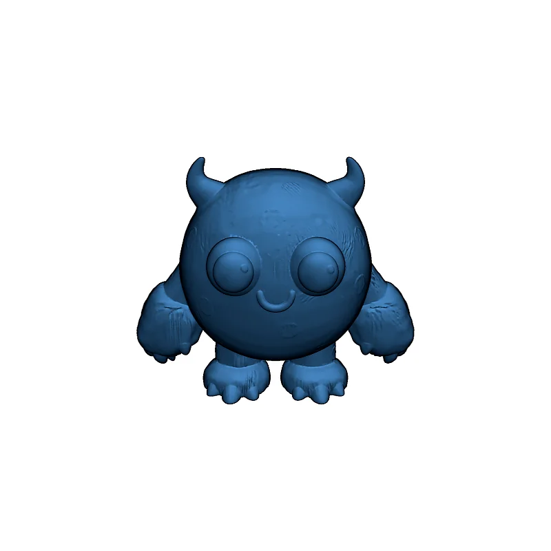 3D модель Тройное чудовище - Кинетическая скульптура - фото 33