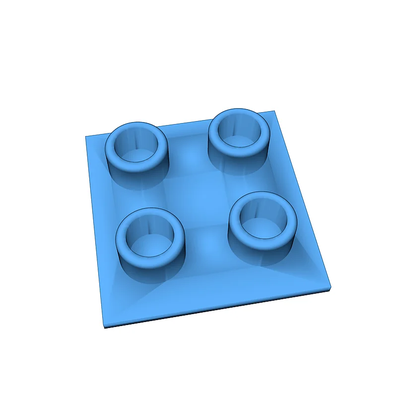 3D модель Совместимый автобус LEGO DUPLO для трейлера - фото 19