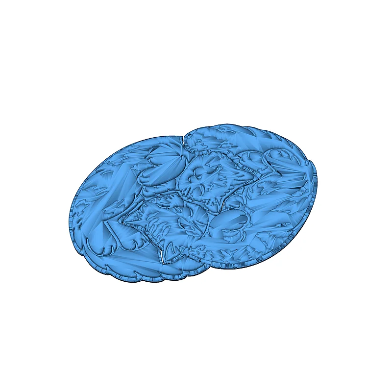 3D модель Набір брелків зі сплячими кішками – Інь та Ян - фото 11