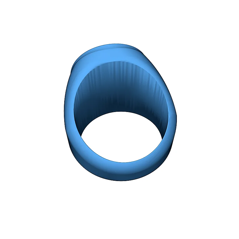 3D модель Бежевое кольцо-лампа - фото 4