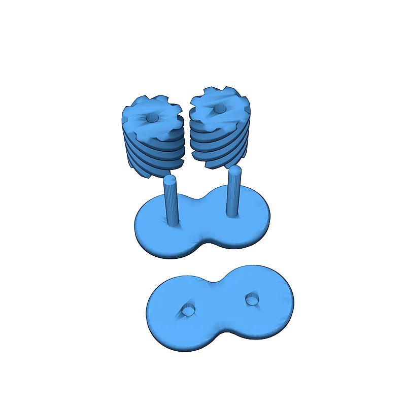 3D модель Модель антистресс игрушки Gear Fidget - фото 3