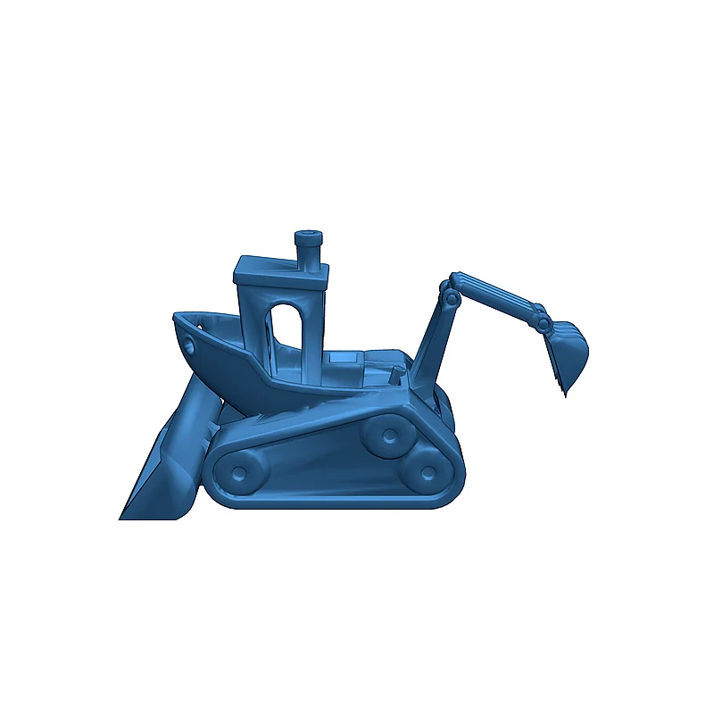3D модель Экскаватор/Бульдозер Бенчи - фото 5