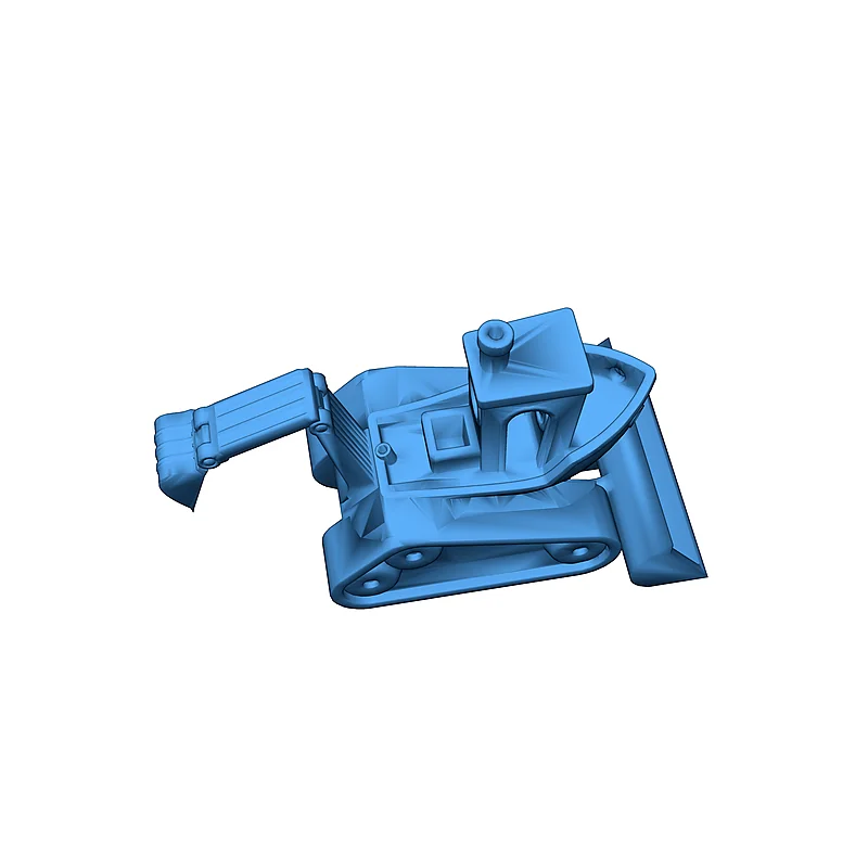 3D модель Экскаватор/Бульдозер Бенчи - фото 4