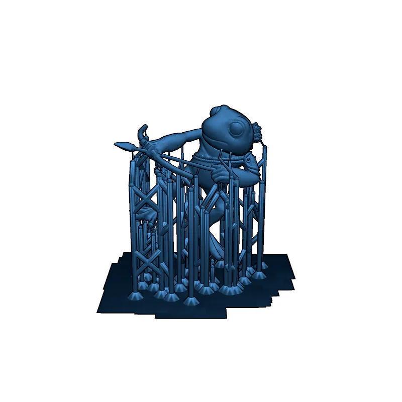 3D модель Модель Grung лучника - Руководство Воло - фото 11