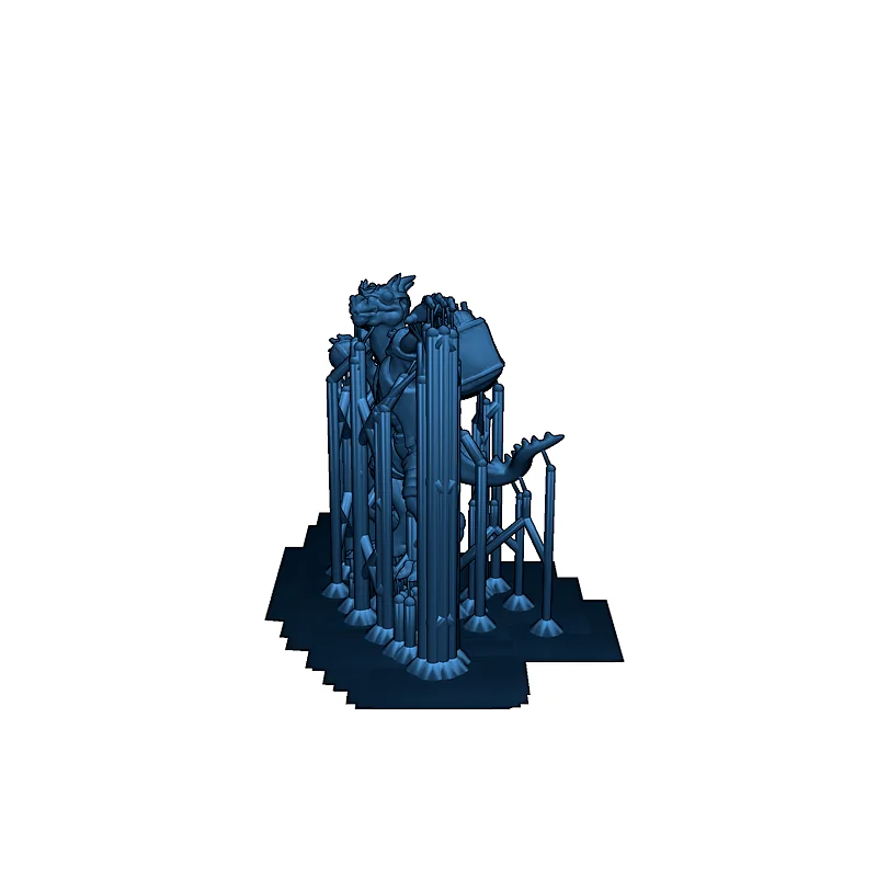 3D модель Модель Kobold Grenadier - фото 11