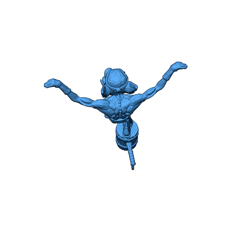 3D модель Орк - Вогланд - Нукнук - 28мм Фэнтези Миниатюра - фото 17