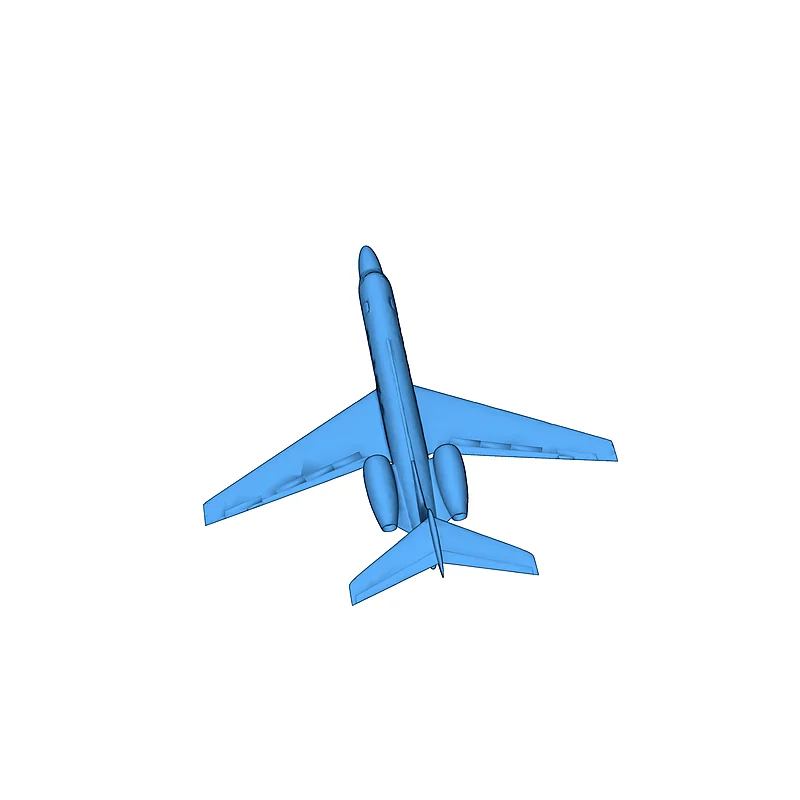 3D модель BAe-125/Hawker 800 Модель - фото 2