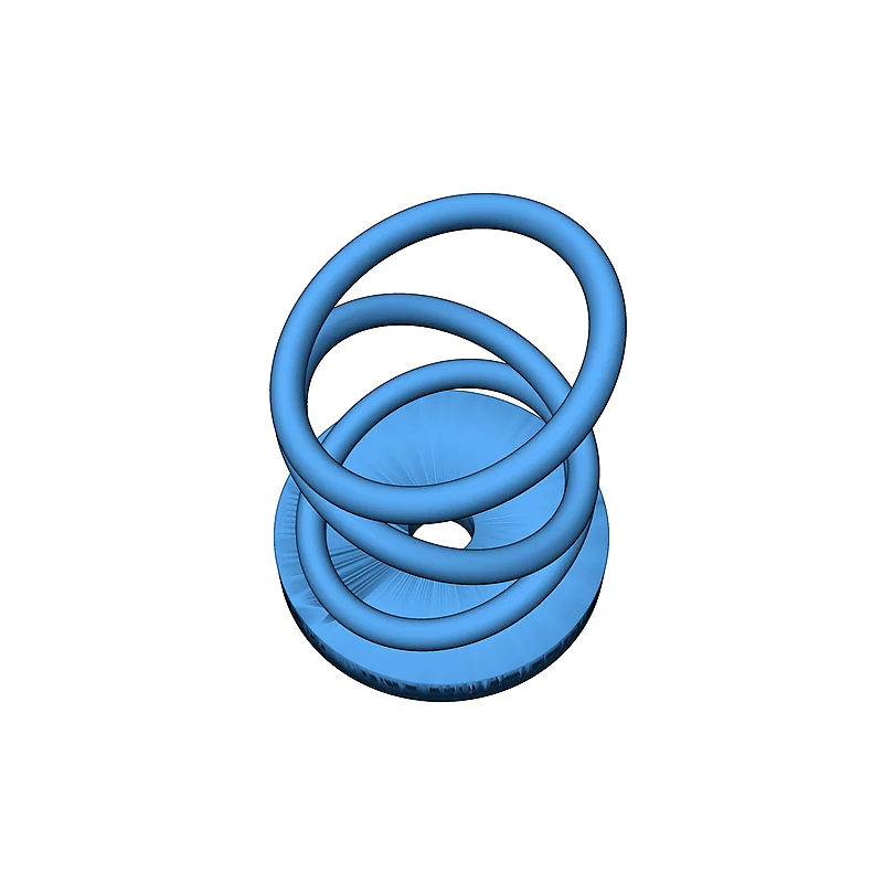 3D модель Вращающиеся кольца 45 вставка - фото 3