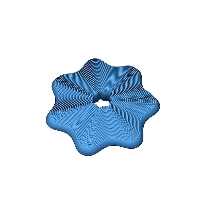 Волновая Фрактальная Звезда - 24 Кольца