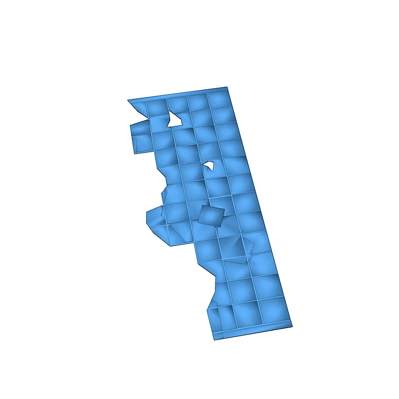 3D модель Пошкоджені елементи фабрики - фото 22