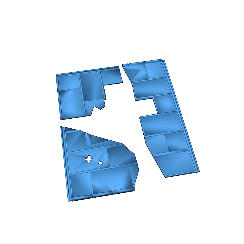 3D модель Пошкоджені елементи фабрики - фото 26