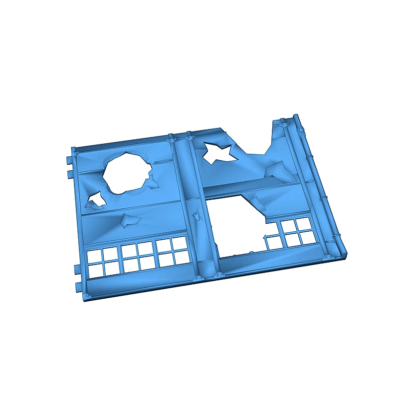 3D модель Пошкоджені елементи фабрики - фото 36