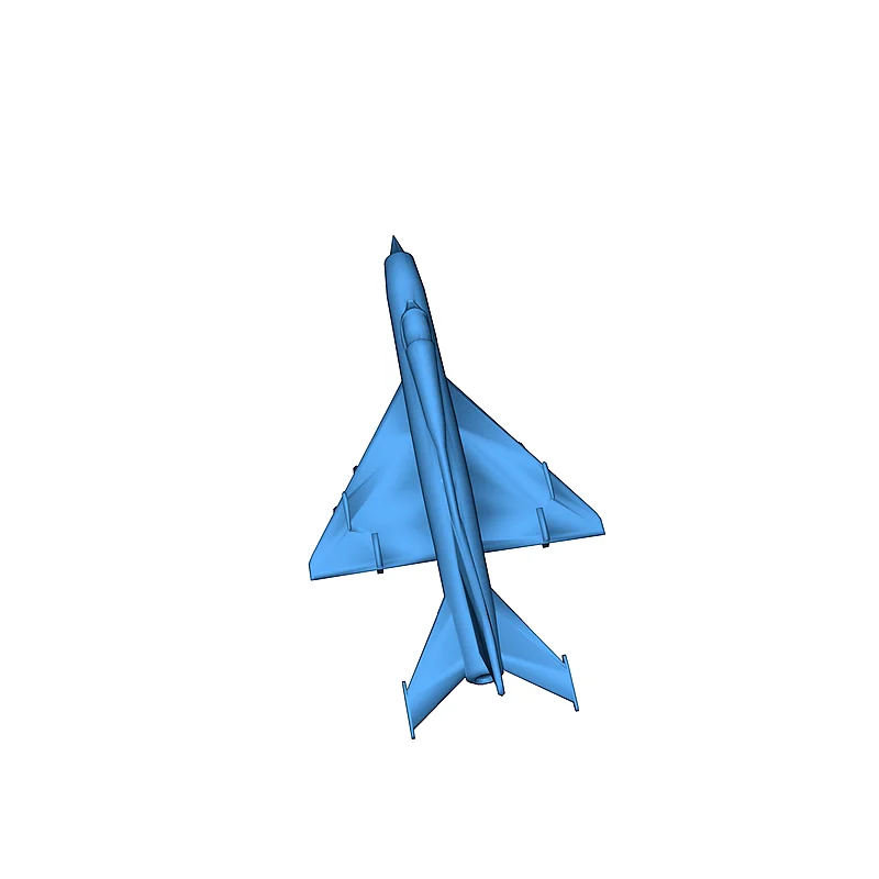 3D модель 3D Модель МиГ-21 (bis/F13/PFM) - фото 9