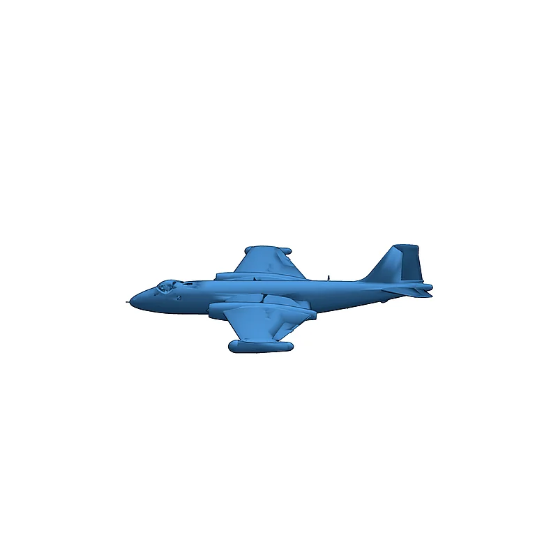 3D модель Модель B-57 в масштабі 1/144 - фото 6