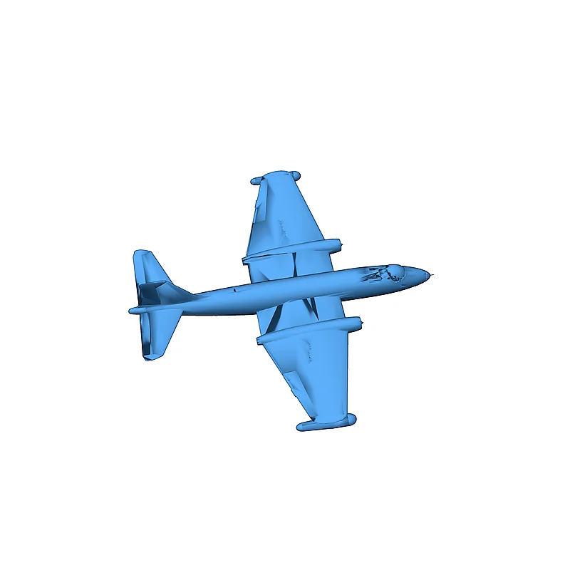 3D модель Модель B-57 в масштабі 1/144 - фото 5